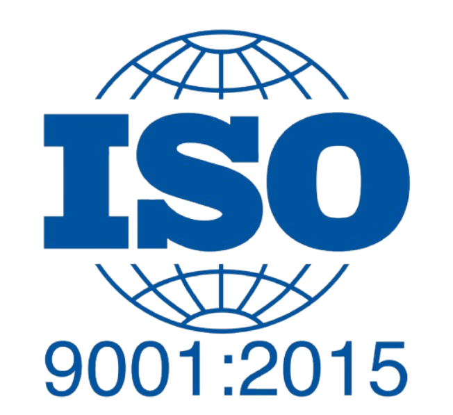 ISO 9001:2015 badge