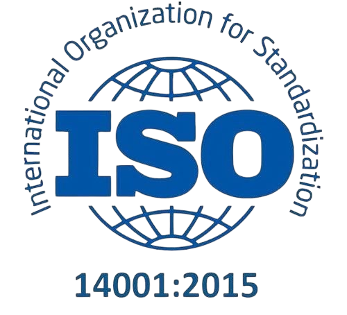 ISO 14001:2015 badge